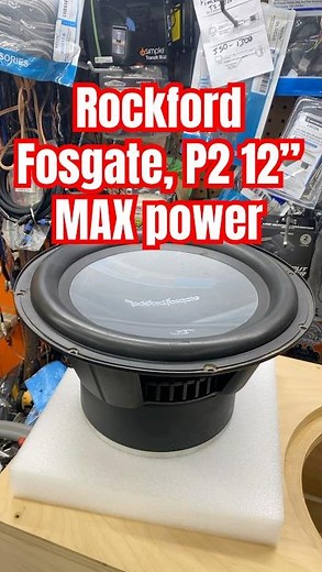 Rockford Fosgate, P2 12” demo #caraudio #rockfordfosgate #subwoofer #tiktok #carsubwoofers #hz
