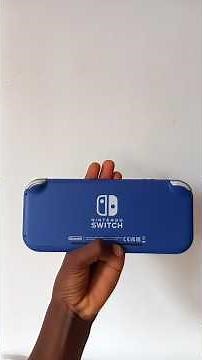 VOICI MA NINTENDO SWITCH LITE BLEU FONCÉ 😉👌🏾👊👍🏾👀