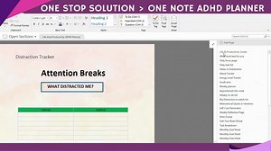 Onenote Planner – Editable Daily Routine Onenote Template for ADHD Persons – Hyperlinked Daily, Weekly, Monthly Onenote Digital Planner - Etsy Australia
