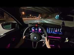 2025 BMW m240i - POV Night Drive | Dream Car!