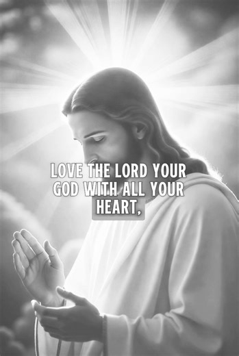 Love the Lord your God with all your heart. #jesuschrist #bibleverse #god #jesus