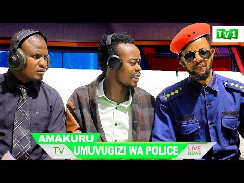 MUTABARUKA NA KNC BAKIRIYE UMUVUGIZI WA POLICE😳AMAKURU YA TV1:REGIS SKITS