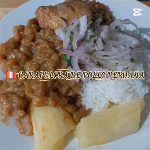 ¡La Carapulcra de Pollo Más Rica que He Preparado! 🤤🇵🇪