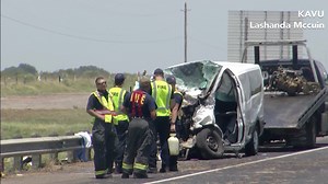 Five dead, several others injured in multi-vehicle wreck on US 59 near Victoria, fire chief says