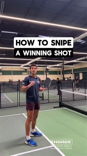 Richard Livornese Jr. on Instagram: "The “Anna Leigh Waters” signature shot 🎯 ⭐️ A sharp cross-court angle dink that flat-out wins points. ⭐️ When opponents get big in the middle, they’re vulnerable. They’re out of position and can’t defend this angle. ⭐️ The key: hit it wide and shallow, as close to the net as possible. This takes away the out-of-the-air option. You may be giving an ATP—but it doesn’t matter because they can’t reach it in time. Follow for new tips every day! ….. #pickleballisl