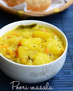 Poori masala recipe | Potato masala for poori - Raks Kitchen