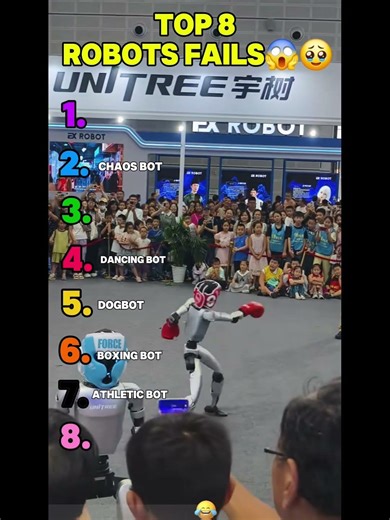 Epic Robot Fails 😱 #robot #fails #funny