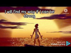 Go the Distance. song lyrics. Hercules. Michael Bolton