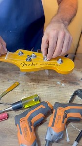 Fret leveling, crowning, and polishing #luthier #laudero #art | Humberto Perez