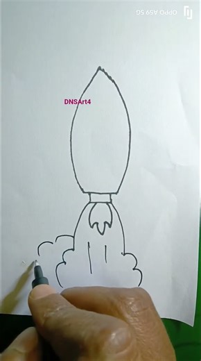 missile drawing #rocket#art#reels#shortsvideo