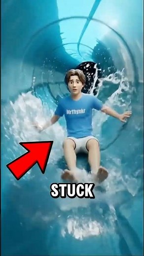 Why People Get STUCK in Water Slides