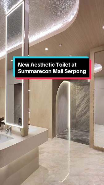 Discover the New Aesthetic Toilet at Summarecon Mall