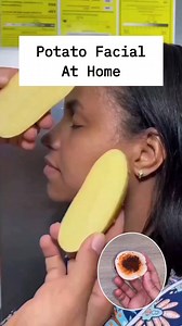 1.2M views · 4.9K reactions | Easy Potato Facial Scrub At Home | Get Fair & Clear Skin Easily . . . #facial #facialscrub #facialathome #scrub #fairskin #clearskin #trendingreels #skincare #viral #reelsfypシ | YourBeauty Tv | Facebook