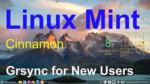 Linux Mint - Cinnamon - 新用户的Grsync_哔哩哔哩_bilibili