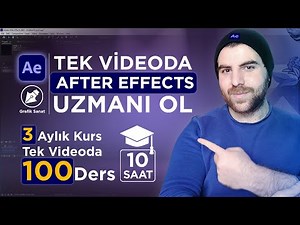 AFTER EFFECTS DERSLERİ ( Tek Videoda Sıfırdan İleri Seviye Her şeyi Öğren )