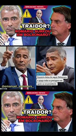 Romário não assinou o impeachment de Moraes — traição ou conveniência?