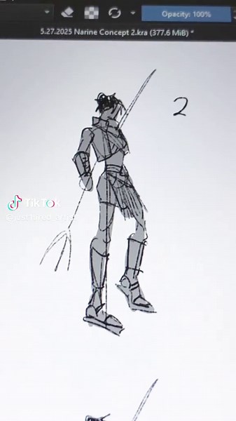 Exploring Narine: The Sci-Fi Gladiator Design