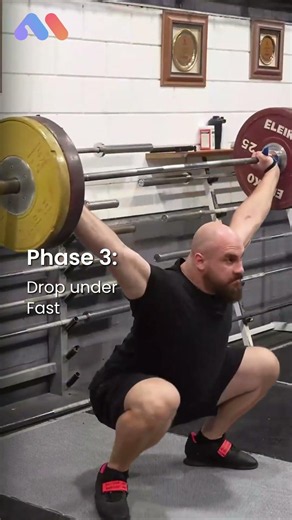 The snatch is the most technical lift in weightlifting. 🏋️