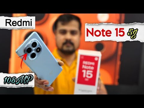 Redmi Note 15 5g Unboxing & Review || 108MP camera | 3D Curved Amoled Display & more..!
