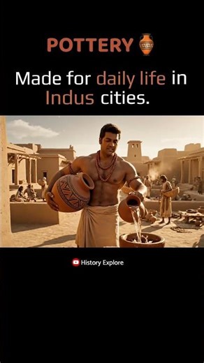 Indus Valley Pottery Technology #shorts