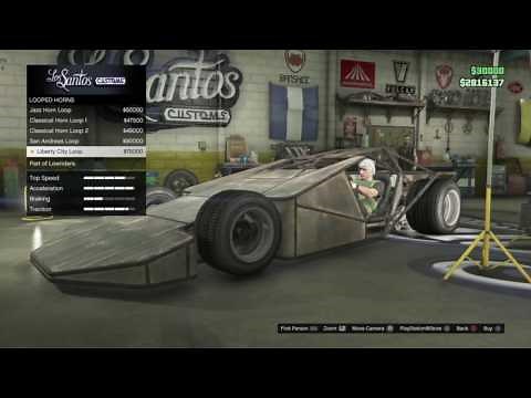 GTA Online -BF Buggy Ramp- Upgrade/Modifications (Timestamp in description)