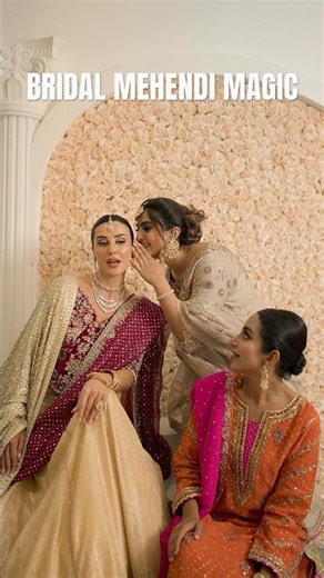 Stunning Mehendi Looks 2026 | Bridal Styles You Must See! #mehndi #dubai #shorts