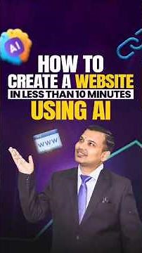 Create a Website Content Layout & Design in Under 10 Minutes Using AI | Fastest Website Design Hack
