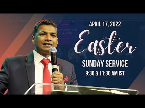 Live Easter Sunday Service 2022 with City Harvest | English Easter Live Church Service