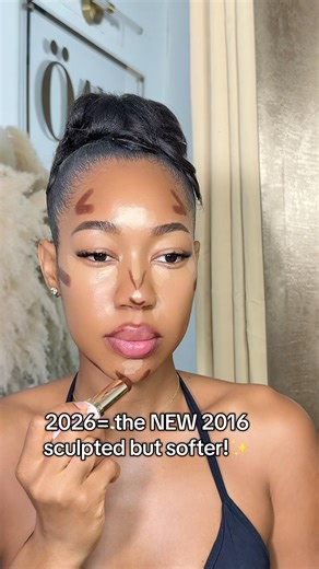2026= the NEW 2016✨ SCULPTED but soft ‼️🔥 #makeup #trending #2016