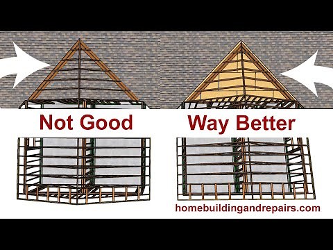 Remove Roofing Shingles For Better Roof Framing Connections When Adding New Home Addition