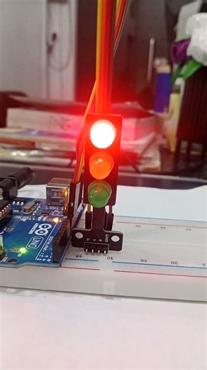 Arduino project || Trafic Signals || School Project