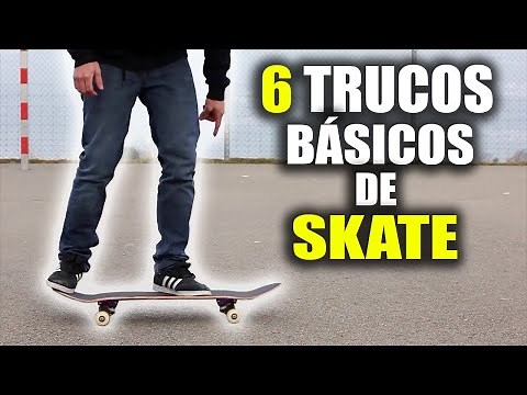 The First 6 Skateboarding Tricks | For Beginners