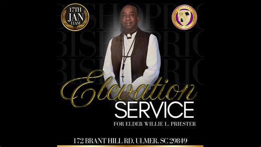 The Service of Episcopal Consecration for Bishop Willie L. Priester * We don’t own any copyright for any songs played in this video* | Mt. Joy Holiness Church