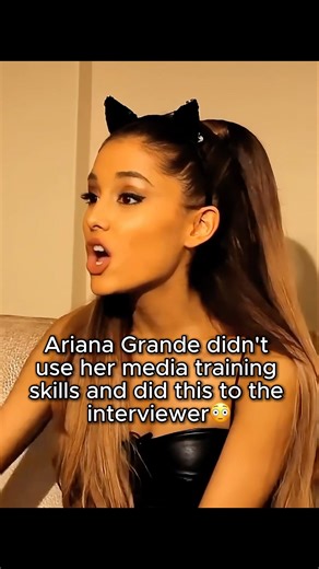 Ariana Grande before media training #wicked #arianagrande #focker