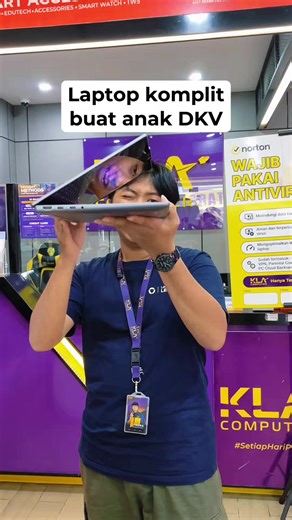 Ini laptopnya tipis, layarnya cakep, performa mantep! Cocok buat anak DKV 😁 Kalo mau laptop ini, ke KLA Computer aja! Bisa tuker tambah loh! 30 menit beres! Whatsapp dulu aja, klik link di bio