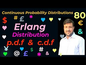 Erlang Distribution | Properties of Erlang Distribution | Application of Erlang Distribution.