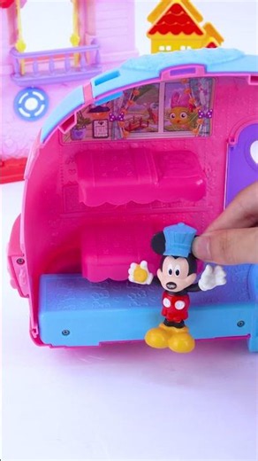 Minnie Mouse Bows A Glow Rolling Glamper Unboxing with Satisfying ASMR #asmr #shorts #mickeymouse