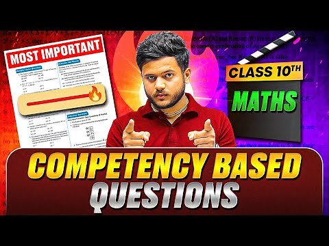 Class 10th Maths || Competency Based Questions Day - 2 || Score 80/80 💥CBSE Board