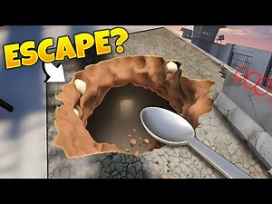 CAN I ESCAPE THE PRISON FROM A SPOON ?