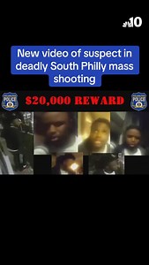 Philadelphia police released new surveillance footage of a suspect in a South Philadelphia mass shooting that left three people dead and 10 hurt back on July 7. Full story here: http://on.nbc10.com/QwK07KU #philadelphia #nbc10philly | NBC10 Philadelphia