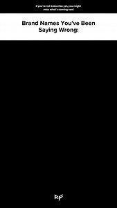 Say These Brand Names Correctly Brand names you’ve been saying wrong… and no one corrected you. From Nike to Lamborghini, small pronunciation changes make a big difference. Speak it right. Sound confident. Save this so you never get it wrong again. Follow @fluentfuellab Follow @fluentfuellab Follow @fluentfuellab #brandfacts #sayitright #didyouknow #knowledgedrop #todayIlearned | Fluent Fuel Lab