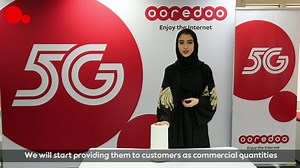 The future is here – Ooredoo is officially the first in the world to have a live commercial 5G home broadband device! But what does this mean and what does it look like? Find out by watching the video. High Five to Qatar! #Ooredoo | Ooredoo Qatar