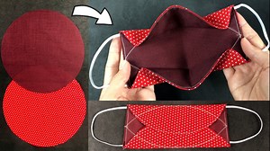 706K views · 13K reactions | New Style DIY 3D Face Mask , No Fog On Glasses , Quick and Easy to Make. วิธีทำหน้ากากผ้าสำหรับไว้ใช้เอง แบบใหม่ ใช้แล้วไม่เกิดฝ้า ทำง่ายและเร็ว | Rin DIY สอนพับใบเตยแบบต่างๆ | Facebook