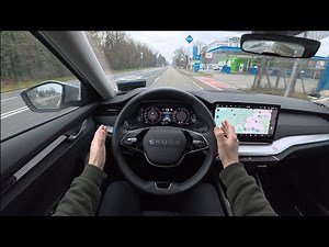 2026 Škoda Octavia Combi (2.0 TDI | 150 hp) - POV Walkaround & Drive
