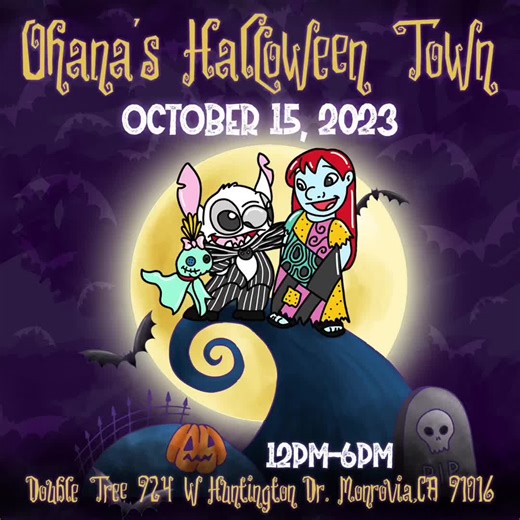 Ohana’s Halloween Town Event is this Sunday October 15 from 12-6pm ! Stop by to support all our amazing Vendors! #ohana13events #ohanashalloweentown #halloween #halloweenevents #ocevents #trickortreat #pasadena #monroviacalifornia #popupevents