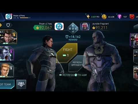 Injustice 2 Gameplay | Epic Superman vs Darkseid Battle | Full Fight in 4K