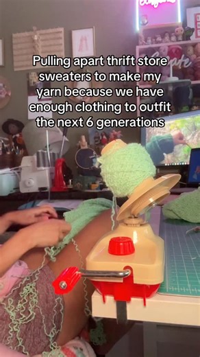 2.1M views · 158K reactions | Reduce, reuse, recycle ♻️ #froggingyarn #yarn #crochet #crocheting #knit #knitting | Our Shield Maiden | Facebook
