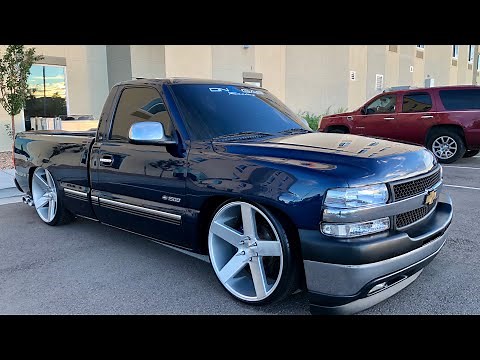 2000 Chevy Silverado lowered
