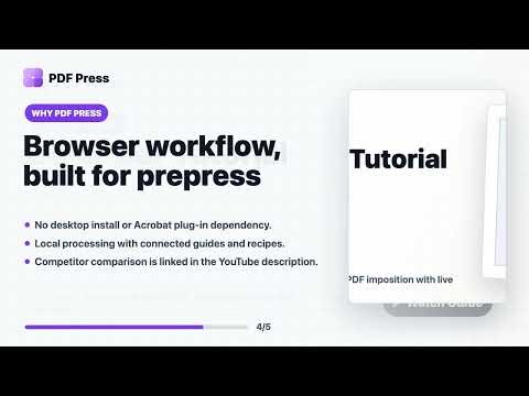 How to Use Color Bar in PDF Press (add color bar to PDF)