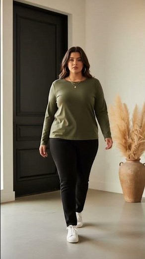 Elevate Your Workout with All In Motion Green 2XL Long Sleeve Performance Top
